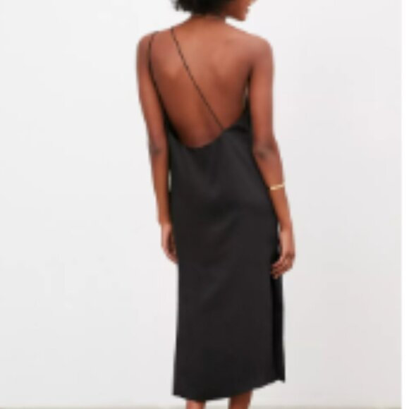 Finders Keepers "More Time" Midi Silk Dress from Revolve - Picture 4 of 5